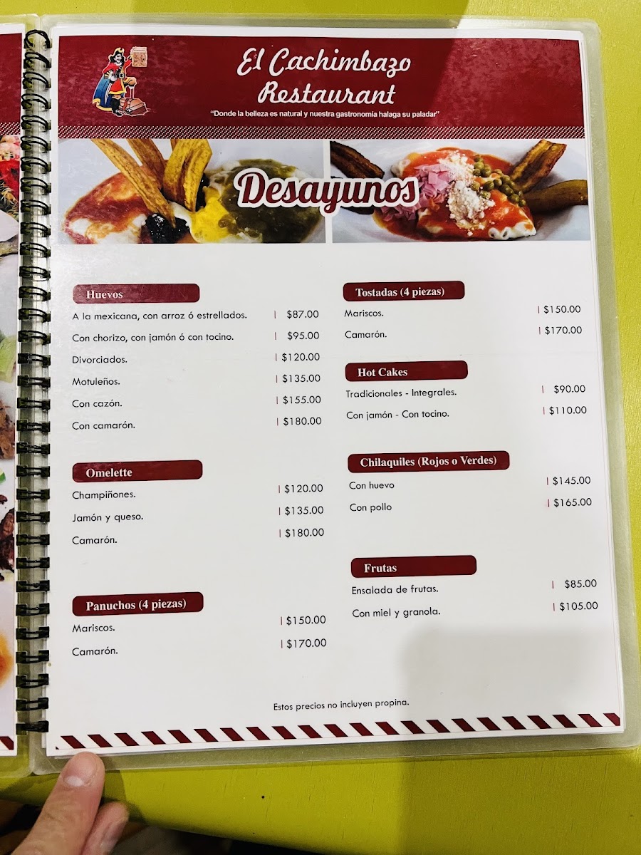El Cachimbazo Menu - Image 3