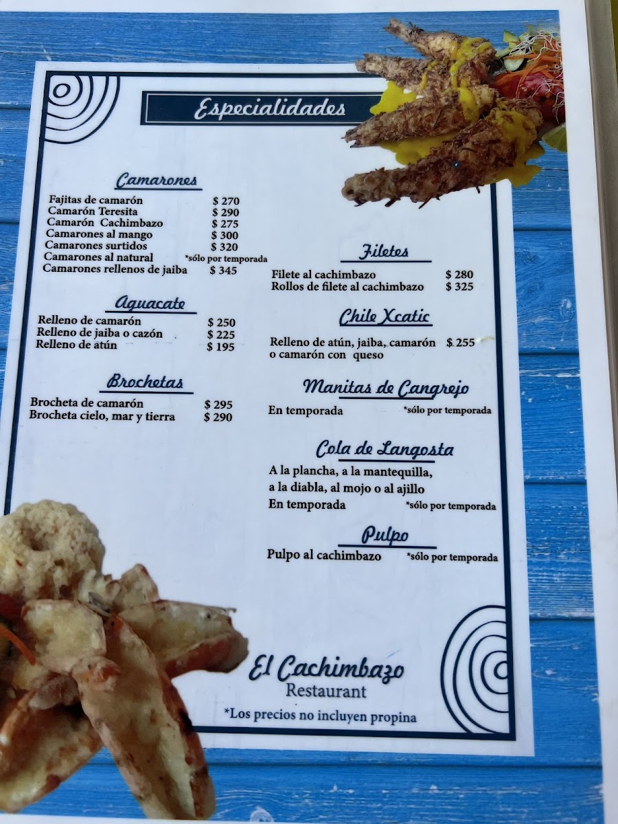 El Cachimbazo Menu - Image 4